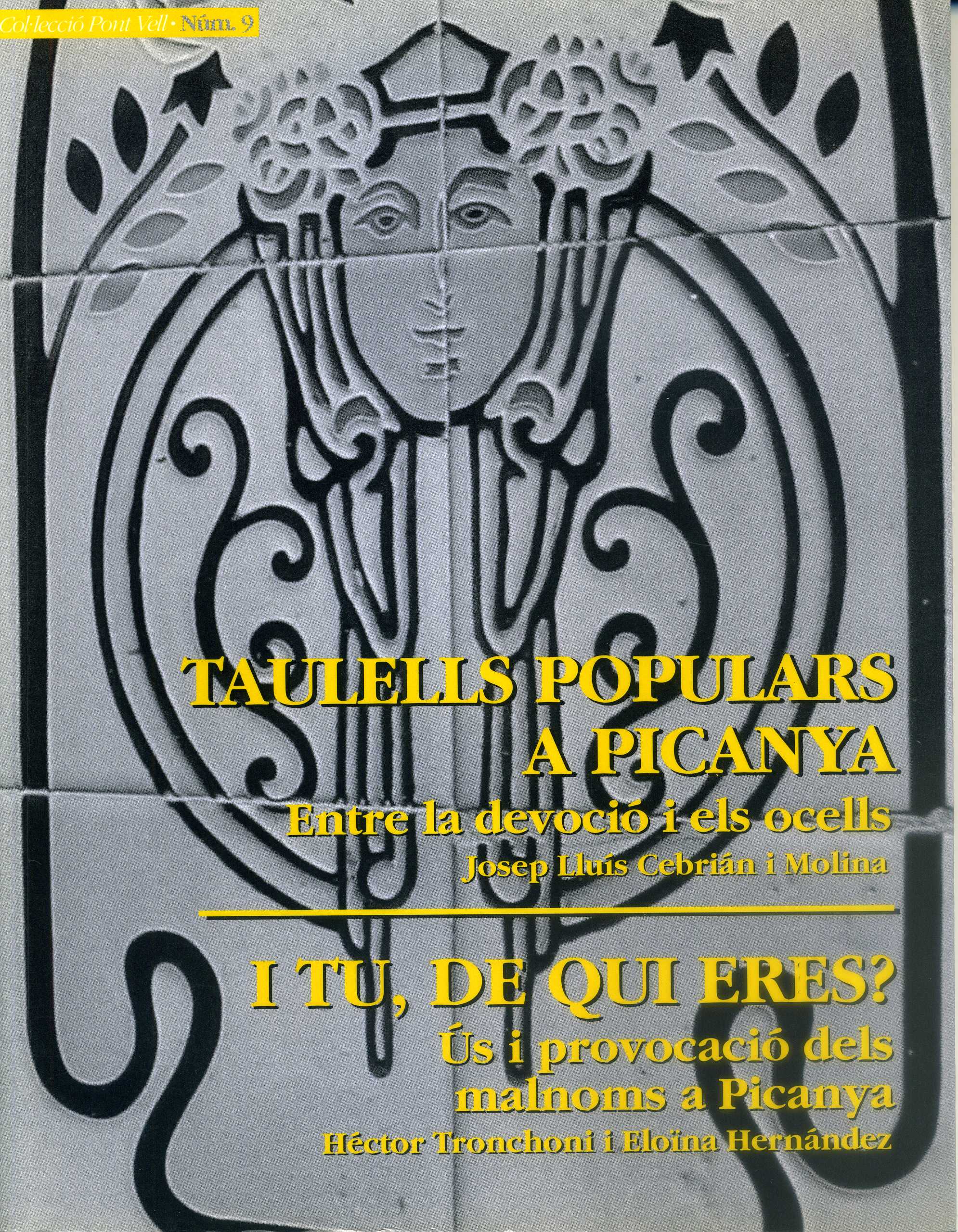 Tallers populars a Picanya / Col·lecció Pont Vell 9