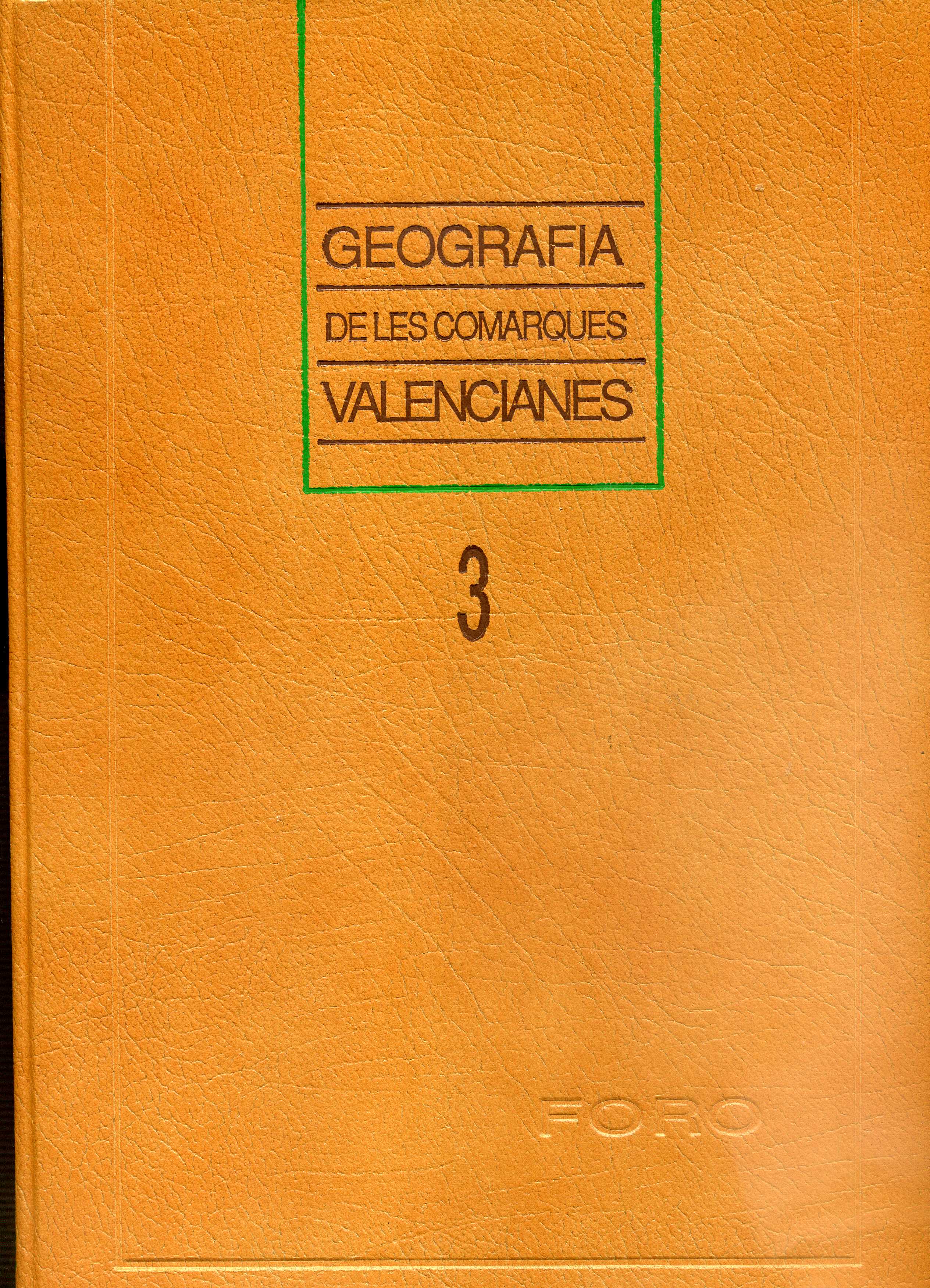 Geografia de les comarques valencianes (Volum 3)