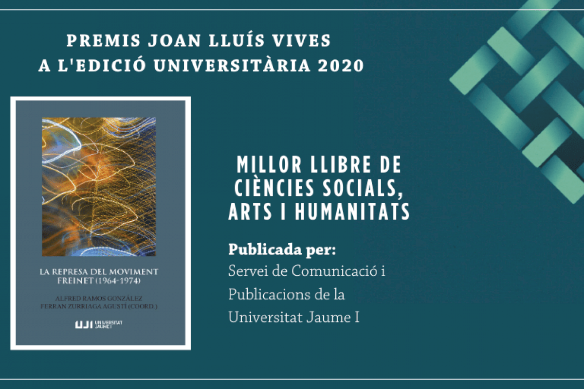 Premi JOAN LLUÍS VIVES 2020 per a un llibre, del qual és coautor i coordinador l'autor local i coordinador del CEL Alfred Ramos González
