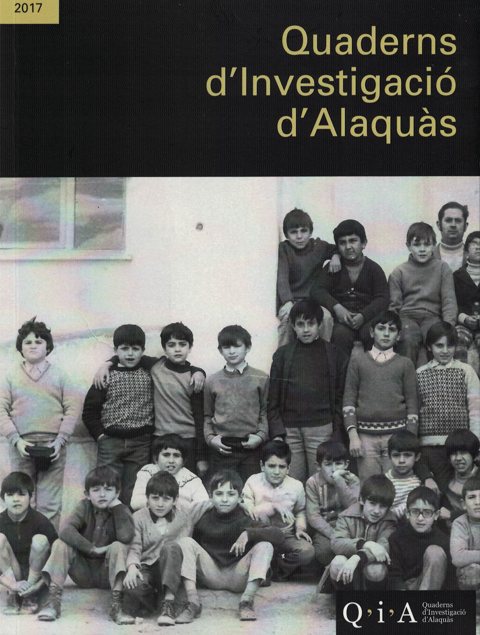 Quaderns d'Investigació d'Alaquàs, 2017